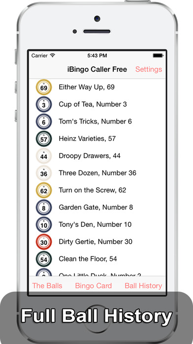 Screenshot 5 iBingo Caller Free — Play Bingo at Home with Friends!