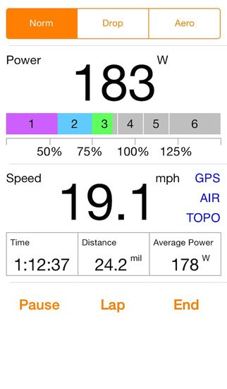 【免費健康App】PowerEdge - GPS Cycling Power Meter and Bike Computer-APP點子