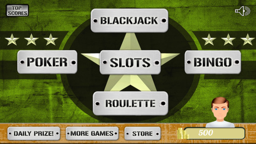 Army Brothers Mega Casino - Hero Slots - Win the Generals Lucky Gold Medal