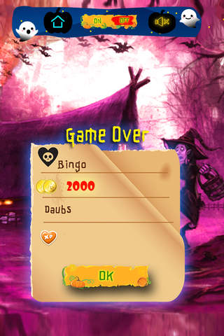 1 Halloween Bingo Pro screenshot 2