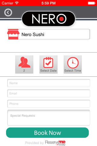Nero Sushi Japanese Restaurant screenshot 3