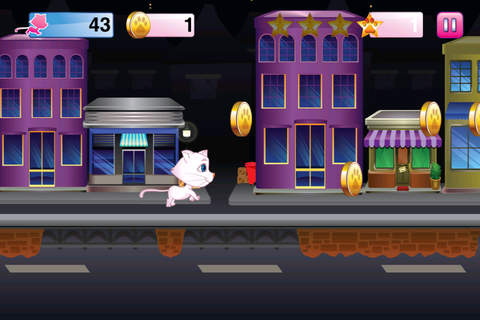 Kitty Cat's Great Adventures Pro - A Fun Cute Cat In The Big Crazy City Escaping Dogs screenshot 3