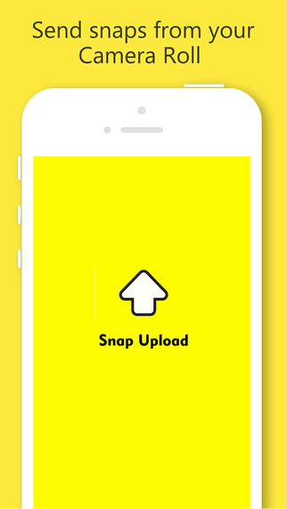 Snap Upload for Snapchat - send snaps from camera roll free