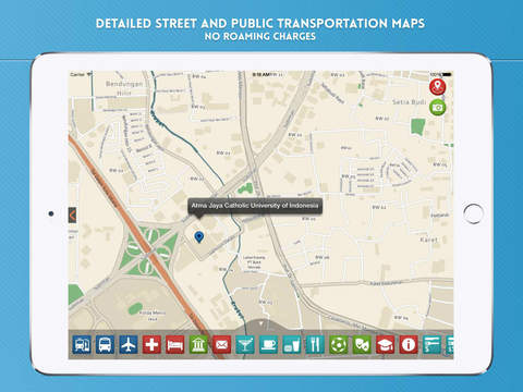 【免費旅遊App】Jakarta Travel Guide with Offline City Street Maps-APP點子