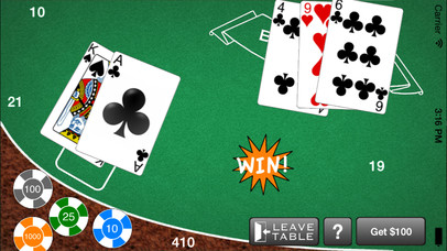 Screenshot 5 AAA Blackjack– Бесплатный игорный симулятор казино Блэкджек 21