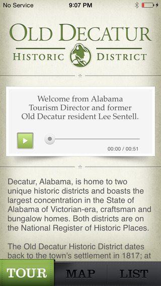 免費下載旅遊APP|Old Decatur Historic Walking Tour - City of Decatur, AL app開箱文|APP開箱王