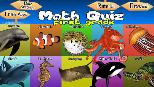 Animals Learn Mathematics - First Grade - Free