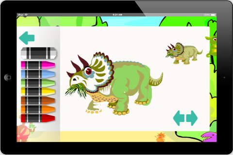 Dinosaur Drawing Jurassic Coloring For Kids screenshot 2