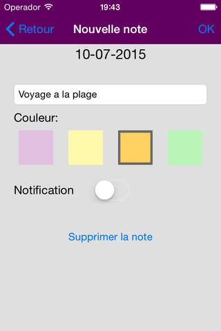 Calendrier 2018 France AdFree screenshot 2