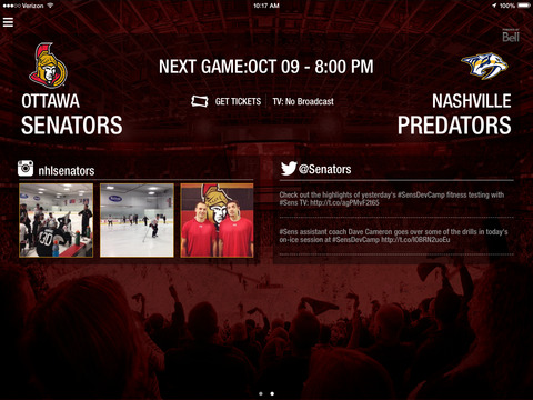 【免費運動App】Ottawa Senators Hockey Club-APP點子