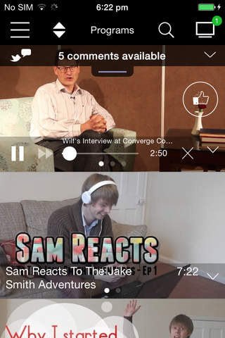 Sams Great Videos screenshot 2