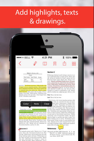 PDF Editor Pro - Create, Edit and Annotate PDF Documents screenshot 4
