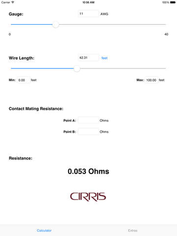 【免費工具App】Wire Resistance Calculator-APP點子