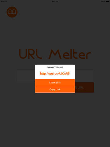 【免費生產應用App】URL Melter - Shorten the Web-APP點子