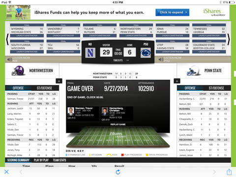 【免費運動App】Northwestern Gameday LIVE-APP點子