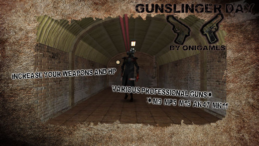 【免費遊戲App】Gunslinger Day: Zombie-APP點子