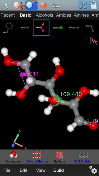 【免費教育App】iMolecular Builder-APP點子