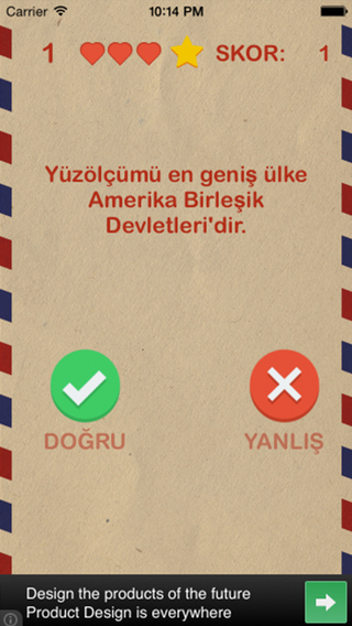 免費下載遊戲APP|Hadi Sor! (Doğru - Yanlış) app開箱文|APP開箱王