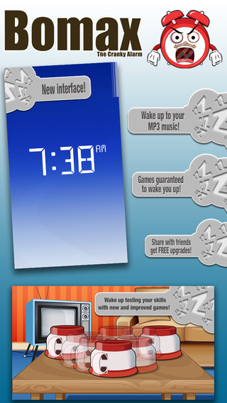  - Źֵ Bomax - The Cranky Alarm Clock [iPhone]