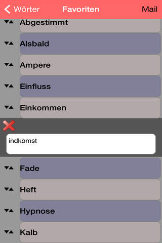 Dänisch Wörterbuch screenshot 4