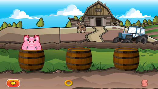 【免費遊戲App】Happy Fat Pig Farm - Barrel Guessing Game- Pro-APP點子