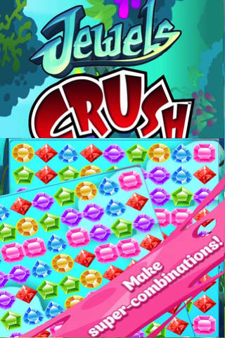 Jewel Crush Mania - Amazing Match 3 Puzzle Game screenshot 3