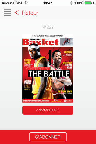 Mondial Basket screenshot 2