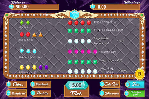 ` AAA Jewel Jackpot Casino Slots Bash - Lucky Slot Machines Bonanza Free screenshot 2