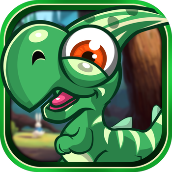 Dino Barrel Jump - Jurassic Dinosaur-s Caveman Survival Bounce LOGO-APP點子