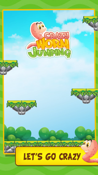 【免費遊戲App】Crazy Worm Jump-APP點子