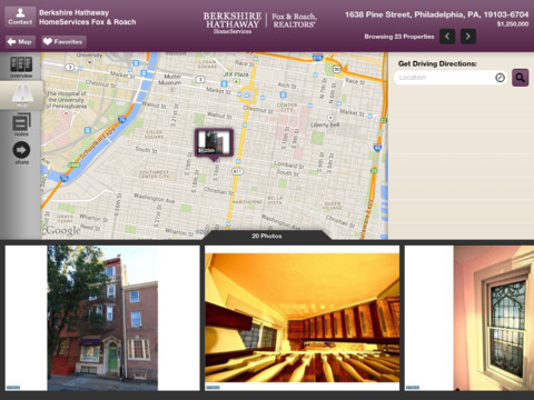 【免費生活App】Berkshire Hathaway HomeServices Fox & Roach Mobile for iPad-APP點子
