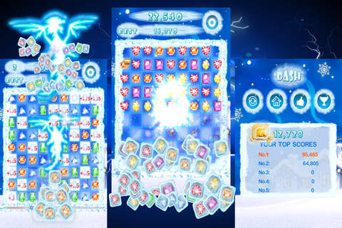 Frozen Jewels Dash screenshot 3