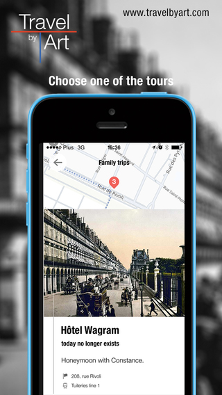 【免費旅遊App】TravelbyArt - Discover the Paris of Famous Artists-APP點子