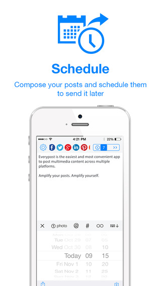 【免費社交App】Everypost for Social Media: Twitter, Facebook & Google+-APP點子