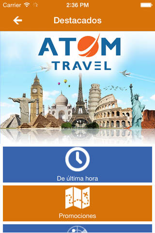 Atom Travel screenshot 2