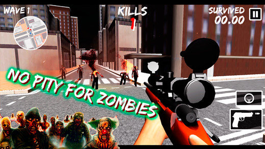 【免費遊戲App】Zombie Sniper Gun 3D City Pro Game 2014-APP點子