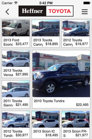 Heffner Toyota - Kitchener Waterloo Car Dealer screenshot 3