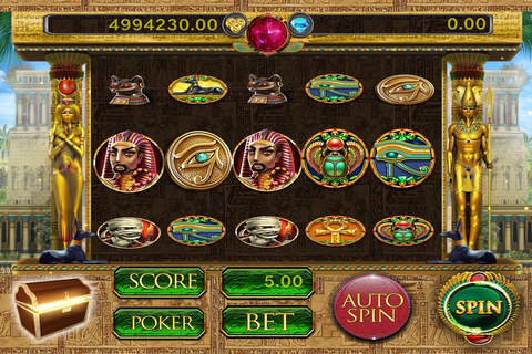 FREE Pharaoh Casino: Poker and Slot Machine screenshot 3