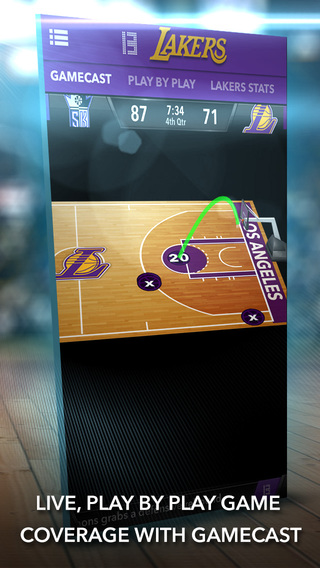 【免費運動App】Los Angeles Lakers Official Mobile App-APP點子