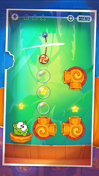 Cut the Rope: Experiments