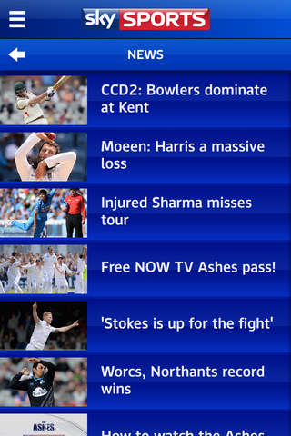 Sky Sports Live Cricket Score Centre screenshot 4