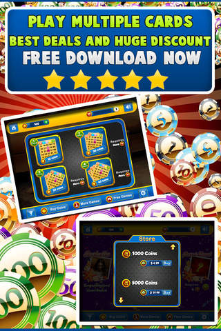 Bingo Lucky Lady PRO - Play Online Casino and Gambling Card Game for FREE ! screenshot 3