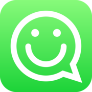 Stickers Free for WhatsApp, WeChat, Kik, Facebook Messenger, VK, Tumblr, Instagram, BBM, Telegram & GroupMe - Emoji Keyboard Pop Art & Emoticon.s Sticker Icon.s mobile app icon