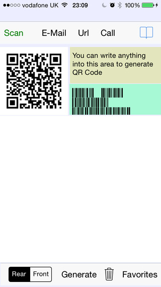 QR-Code and Barcode Scanner Generator with Control from file option