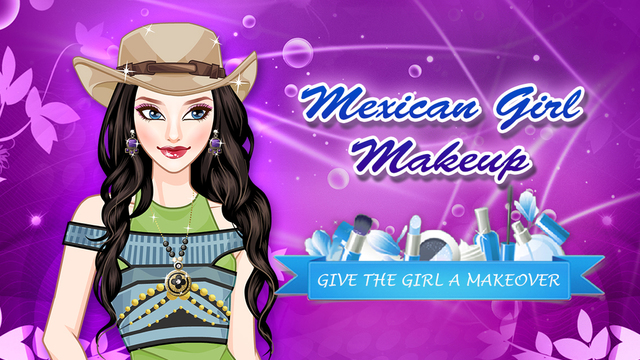 Mexican Girl Makeup Salon - Dressing game for girls and kids