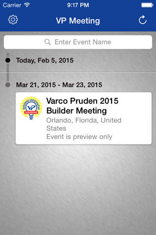 Varco Pruden Builder Meeting screenshot 2