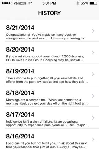 PCOS Diva: Cycles, Fertility, Eating and Nutrition screenshot 3
