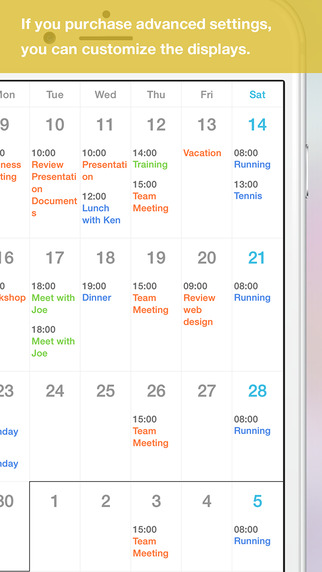 【免費生產應用App】Simple Calendar - GLANCA for Google Calendar-APP點子