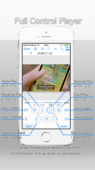 【免費攝影App】Touch The Video - Fully featured easy to use video player - variable speed, zoom, multiple AB repeat,frame capture,playlist-APP點子