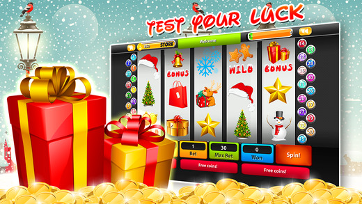 Christmas Slot Casino - Play FREE Santa Slots Black Diamond VIP Slot Machines